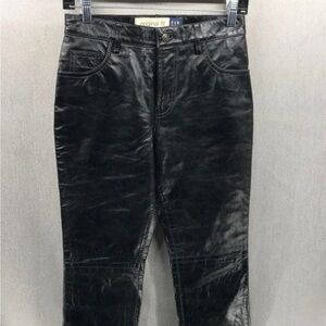 Vintage GAP Black Leather Trousers